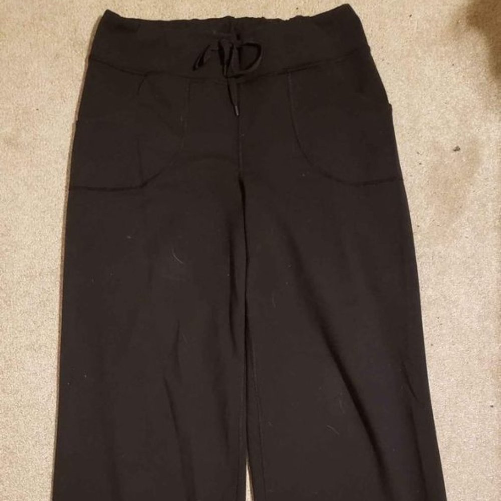 Lululemon Black Still Pants 10